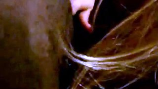 Black Cock-Loving Secretary Interracial Cheating Blowjob