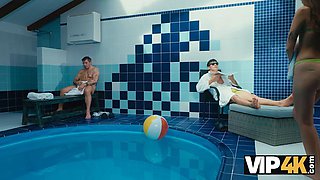 VIP4K. Sex In The Pool Is The Best Way To Cool Down ft. Denis Marti  Sofia Smith: Porn