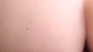 Because the couch is broken my boyfriend puts his dick in my mouth and fucks my pussy on the floor