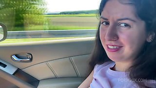 Washing My Windshield With Her Pee