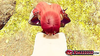 Car Toon In Gravelyn Rule34 3d Hentai Animation In Village Pov No Hands Blowjob, Wall Irrumatio & Deepthroat Facial Cumshot!