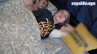 Stepdaughter Shares Bed With Stepdad And Gets Ass Fucked