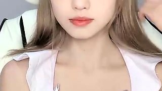 Close up funny cock jerking