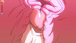Master Roshi Fucks West Supreme Kai Hard in Kame Paradise 3 - Hot 3D Hentai Sex