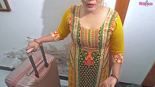 New Year Enjoy-Huge Ass Sister shared Room in OYO with her stepborther, She got hard fucked and Hot orgasm.