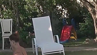 Join the Girls for a Sizzling Game of Strip Volleyball