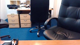 BIG-TITTED EMMA'S NAUGHTY OFFICE AFFAIR CATCHES A CUM SHOWER