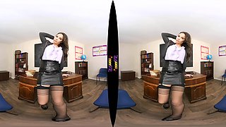 Teacher's Pet - Big Tits Babe Solo - Zexyvr - Sexlikereal
