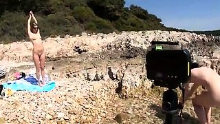 Amateur French Teen Outdoor softcore