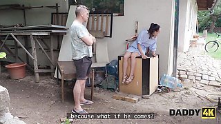 Daddy keeps fucking his son's girlfriends no matter how often he gets caught