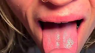 Just Swallowing Some Cum