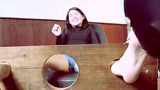 Perverstage – Small Feet in Stock (Jane)