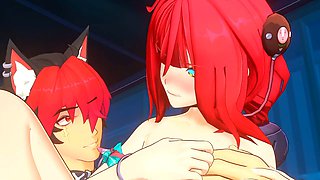 Hentai uncensored, hard sex, ntr game
