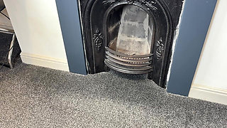 #372 Mrs Mature Feet back at her hotel Stripping for you