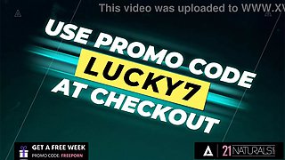 Twenty-one naturals - fantastic natural beauty Alexis Crystal wants to step up the game with Anal Sex!