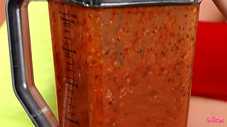 Nicole Doshi's Post-Sweat Passion Ignites Fiery Heat