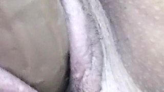 Sucking My Silicone Cock