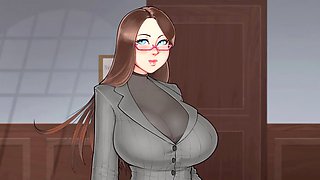 Sylvia thinks her manager loves her in this cartoon fantasy by Misskitty2k