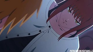 Public Cinema Sex Excites Makima Hentai Anime Fuck