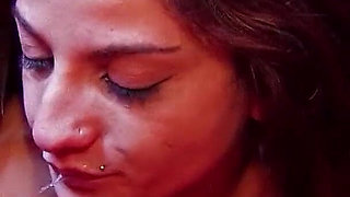 Skinny teen Yesenia Rock ass fucked by stepbrother while filmed