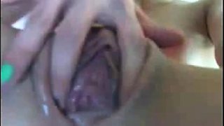 Standing Squirting Orgasm on Webcam