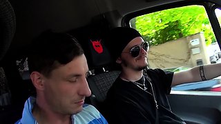 BUMS BUS - German blonde Lilli Vanilli fucks hard in the van