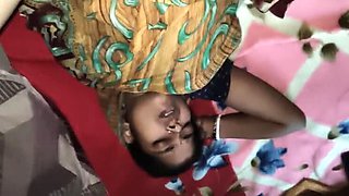 Hot Indian Bhabhi Fucked Hard in Bedroom by Big Dick - Hindi Couple Sex