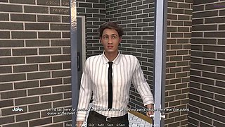 Stepbrother's hot wife at the bar gets into some wild trouble