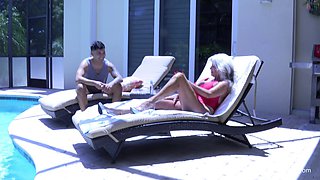 Eva Mercedes' Brunette Vintage Passion Explodes with Heat