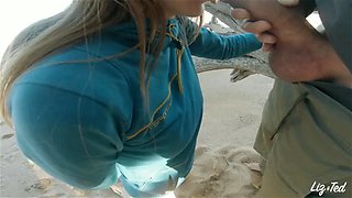 Sex on the public beach in Sardinia