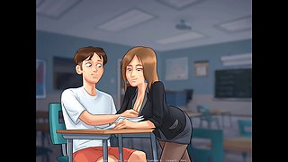 Naked at school, teen, big ass