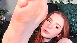 Redhead With A Foot Fetish