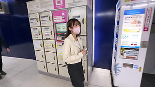 Part 1: Flat-chested, beautiful-butt nurse Haru (25) - Skinny P Sex Girl [&rarr; confirmed to become a sex buddy]
