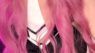 Close up Of Teen Masturbating