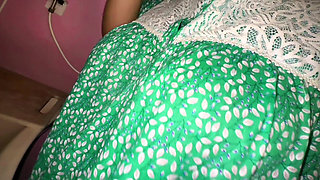 Arab Stepmom Pee in Toilet After Sex with Stepson