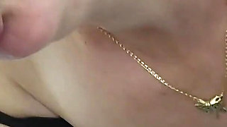Stepmom Blowjob, Facial in Bathroom in Holiday