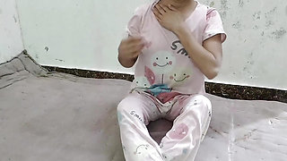Cute Muslim girlfriend ko ghar pe bula kar jabar dasti pela