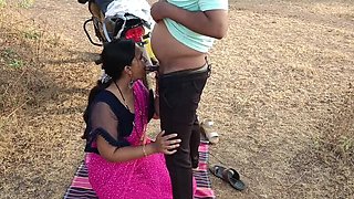 Desi Indian Kavita Aunty Hardcore Fuck With Young Boyfriend - Outdoor Jungle Sex & Rough Missionary