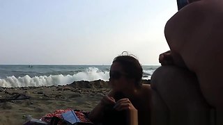 Several Sexy Nude Girls Caught On A Beach With A Spy Cam