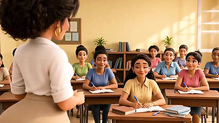 Teacher Ditched Math and Taught Us How to Save Our Marriage (AI Made)