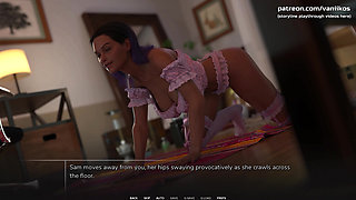 Busty Lesbian Teen With A Big Ass Tries Her First Cock. Hot First Blowjob And Cum Swallowing - Taboo University