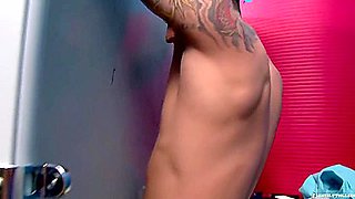 Samuel O'toole And Jimmy Clay - Sneaky Stall Sex In The Mens Room