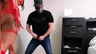 Femdom fetish strap porno