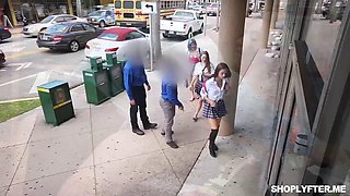 Sexy redhead Krystal punished for shoplifting ft. Krystal Orchid by Pervz: Porn