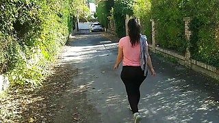 PUBLIC FLASHING BOOBS AND BLOWJOB IN THE STREET
