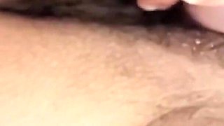 Mature Hairy Pussy Playing with Her Dildo