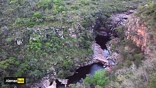 Dreadhot's Wet Pussy Gets Fucked Under the Waterfalls