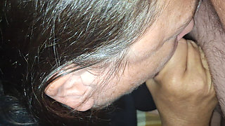 She sucks my dick good almost every day!