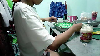 INNOCENT HOUSEMAID FOLLOW BOSS COMMAND AND TRICK TO HAVE SEX