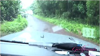 Beautiful Exotic Girl On A Date To Hawaii Sucks And Fucks In Car (roadside Sex) Alexia Anders